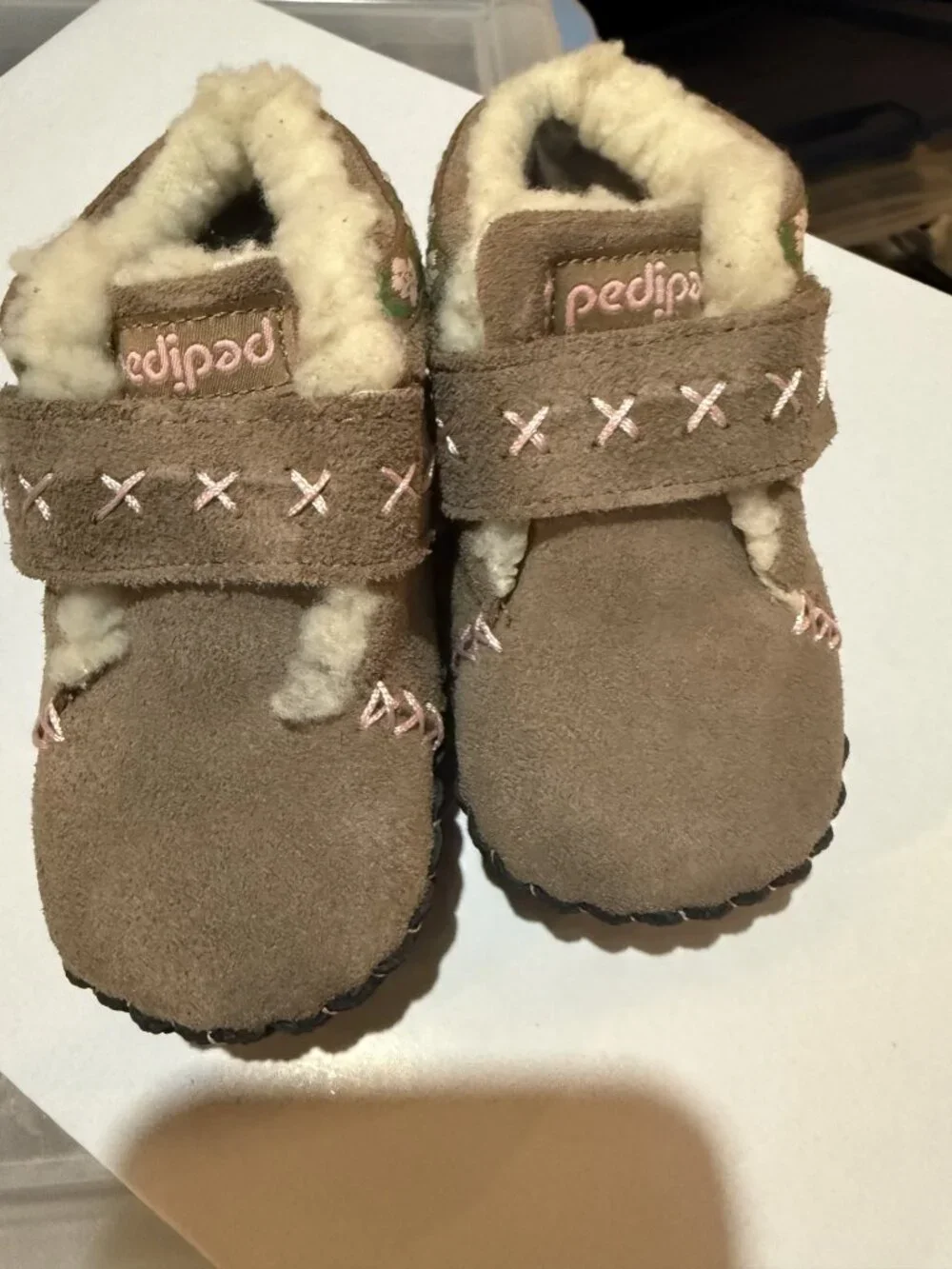 pediped Rosa Gingersnap Originals boots
